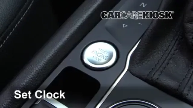 2018 Volkswagen Atlas SE 3.6L V6 Clock Set Clock